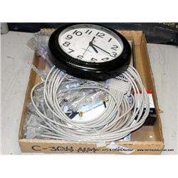 BOX: ROCKET PORT, CLOCK, PLUG-IN