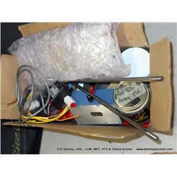 BOX: PROBES, STRAPPING BOTTLES