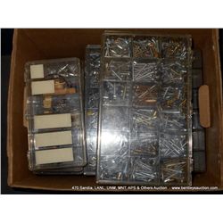 BOX: ASSORTED HARDWARE & SCREWS