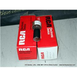 LOT: 2 RCA TUBES