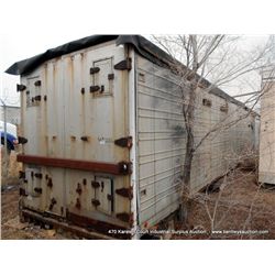 REALCO 8'X40' PORTABLE RAILROAD DORSEY TRAILER LOCATION: 2541 KARSTEN COURT SE, ALBUQUERQUE, NM NOTI