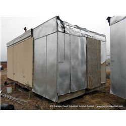 21' L X 11' H X 12' W PORTABLE BUILDING LOCATION: 2541 KARSTEN COURT SE, ALBUQUERQUE, NM NOTICE: BUY