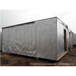 21' L X 11' H X 12' W PORTABLE BUILDING LOCATION: 2541 KARSTEN COURT SE, ALBUQUERQUE, NM NOTICE: BUY
