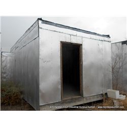21' L X 11' H X 12' W PORTABLE BUILDING LOCATION: 2541 KARSTEN COURT SE, ALBUQUERQUE, NM NOTICE: BUY