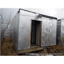 21' L X 11' H X 12' W PORTABLE BUILDING LOCATION: 2541 KARSTEN COURT SE, ALBUQUERQUE, NM NOTICE: BUY