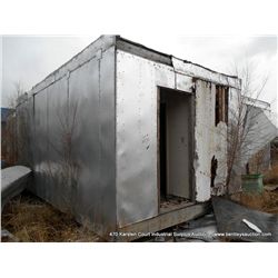 21' L X 11' H X 12' W PORTABLE BUILDING LOCATION: 2541 KARSTEN COURT SE, ALBUQUERQUE, NM NOTICE: BUY