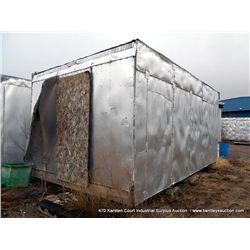 21' L X 11' H X 12' W PORTABLE BUILDING LOCATION: 2541 KARSTEN COURT SE, ALBUQUERQUE, NM NOTICE: BUY