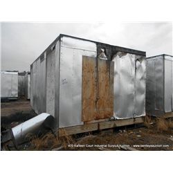 21' L X 11' H X 12' W PORTABLE BUILDING LOCATION: 2541 KARSTEN COURT SE, ALBUQUERQUE, NM NOTICE: BUY