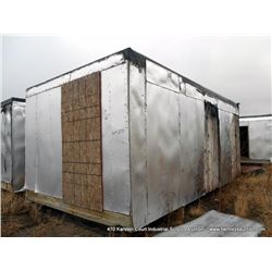 21' L X 11' H X 12' W PORTABLE BUILDING LOCATION: 2541 KARSTEN COURT SE, ALBUQUERQUE, NM NOTICE: BUY