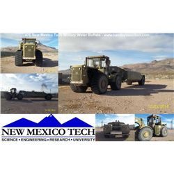 NEW MEXICO TECH - MILITARY TRACTOR / WATER TANKER LOCATION: NEW MEXICO TECH, SOCORRO, NM REMOVAL: MO