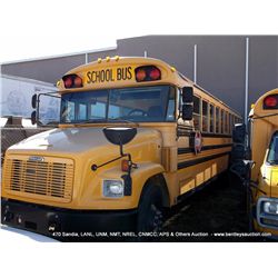 1999 FREIGHTLINER FS65 SCHOOL BUS ~ 147,243 MILES VIN: 4UZ6CFAA3XCB63602, DIESEL, 66 PASSENGER, NO L