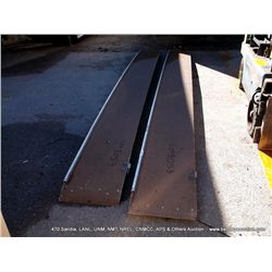 LONG PAIR OF FIBERGLASS MOVERS RAMPS NO KEYS NO TITLE