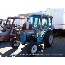 FORD 2600 UTILITY TRACTOR MODEL:  BA212B, S/N:  C647852 NO KEYS NO TITLE (print sequence:) 15-096