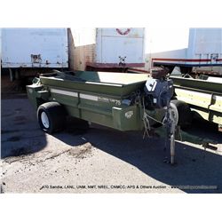 MILLCREEK TURF 75 SPREADER MODEL: 75TD, S/N:  3617 ENGINE MODEL CH145T, VIN: 2526620604 NO KEY (prin