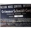 Image 7 : GRIMMER SCHMIDT 125 AIR COMPRESSOR NO KEYS NO TITLE (print sequence:) 380658