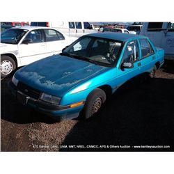 1994 CHEVROLET CORSICA ~ 92,838 MILES VIN: 1G1LD55M5RY196762, SEDAN, FWD, V6, 3.1L 4 KEYS TITLE # 14