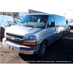 2003 CHEVROLET EXPRESS CARGO VAN ~ 96,563 MILES VIN: 1GCFG25T131169060, FULL-SIZE, RWD, EXPRESS CARG