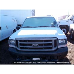 2003 FORD F-250 SUPER DUTY ~ 133,835 MILES VIN: 1FTNF20L73EA91284, PICKUP, RWD, V8, 5.4L 1 KEY TITLE