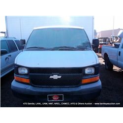 2006 CHEVROLET EXPRESS CARGO VAN ~ 60,442 MILES VIN: 1GCFG15X761156203, FULL-SIZE, RWD, V6, 4.3L 1 K