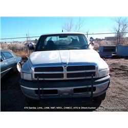 1996 DODGE RAM PICKUP 1500 ~ 142,012 MILES VIN: 3B7HF13YXTM142544, PICKUP, 4WD, V8, 5.2L   3 KEYS TI