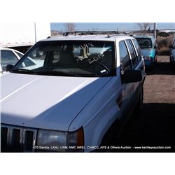1994 JEEP GRAND CHEROKEE ~ 128,516 MILES VIN: 1J4GZ58S0RC280709, SUV, 4WD, I6, 4.0L     5 KEYS TITLE