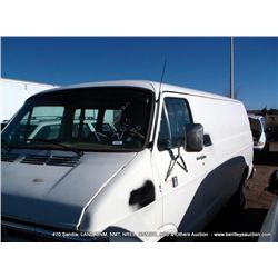 1986 DODGE RAM VAN ~ 290,386 MILES NO KEYS NO TITLE TITLE # 2B7GB13T9GK536765