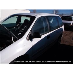 1998 DODGE CARAVAN MINI-VAN ~ UNKNOWN MILES VIN: 2B4FP2538WR677765, MINI-VAN, FWD, V6, 3.0L  2 KEYS 