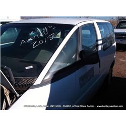 1995 CHEVROLET LUMINA MINIVAN ~ 114,119 MILES VIN: 1GNDU06D5ST162540     2 KEYS TITLE # 07144734A902