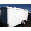 Image 1 : 2008 CONTINENTAL CARGO 6'x12'  ENCLOSED UTILITY TR NO KEYS NO TITLE 5NHUTW2138Y008153