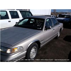 1995 FORD CROWN VICTORIA ~ 141,613 MILES VIN: 2FALP74W3SX139307, SEDAN, RWD, V8, 4.6L  5 KEYS 1 FOB 