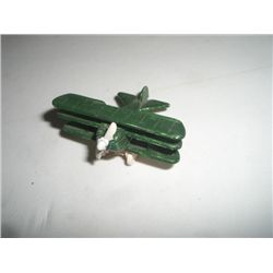 VINTAGE WWII RARE TRI-WING TOY AIRPLANE MICRO STAMPED *FOKKER DR 4-MADE IN WEST GERMANY* VALUE $45.0