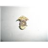 Image 1 : VINTAGE WWI RARE NAVAL MILITARY HAT/LAPEL BADGE *CROSSED SWORD/KEY W/EAGLE* UNIFORM PIN BADGE!!