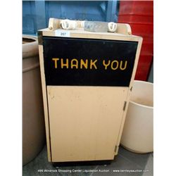 TRASHCAN CONTAINER/CABINET