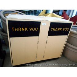 TRASHCAN CONTAINER/CABINET