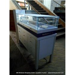 WATERMAN GLASS DISPLAY CASE
