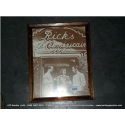 FRAMED OLD PLAY SCENE