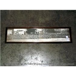 1919 FRAMED PORTRAIT OF 51ST COMMAND 5TH REGIMENT, MARINES