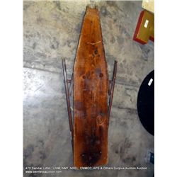 WOODEN IRONING BOARD