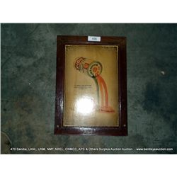 SHELL X-100 OIL SIGN