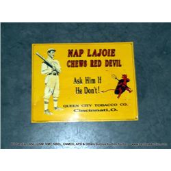 QUEEN CITY TOBACCO METAL SIGN