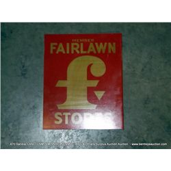 SUNSET SOAP DYES METAL SIGN