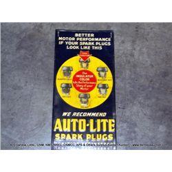 AUTO-LITE SPART PLUGS METAL SIGN