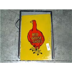 RED GOOSE SHOES LIGHT SIGN