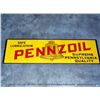 Image 1 : PENNZOIL METAL SIGN