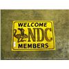 Image 1 : NDC MEMBERS WOODEN SIGN
