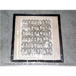 1917 CHS FRAMED PRINT