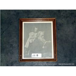 PICTURE: GIRL BRUSHING MAN'S HAIR