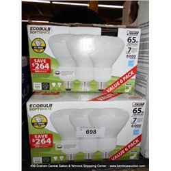 BOXES: 65 WATT LIGHT BULBS 2X MONEY