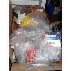 2 BOXES: HARDWARE, SCREWS, ANCHORS