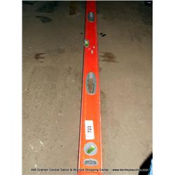 ORANGE ALUMINUM 4' LEVEL